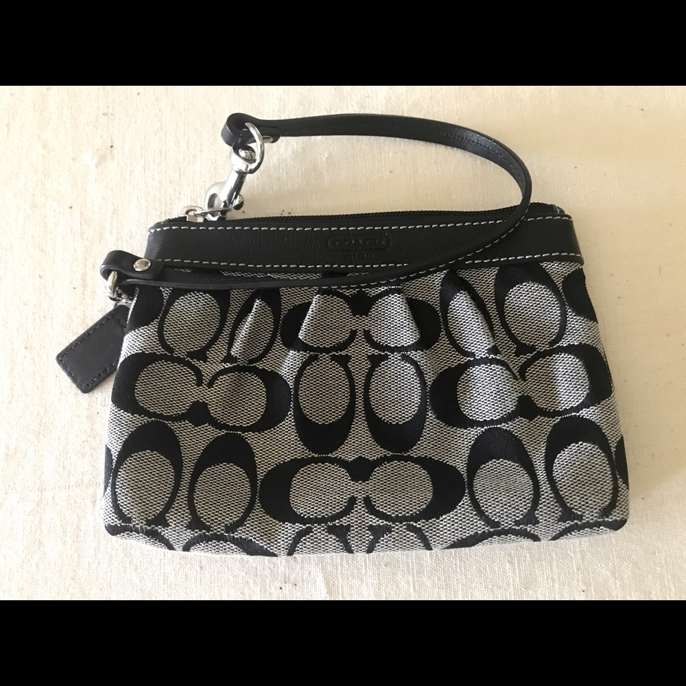 Coach Signature Wristlet Unused